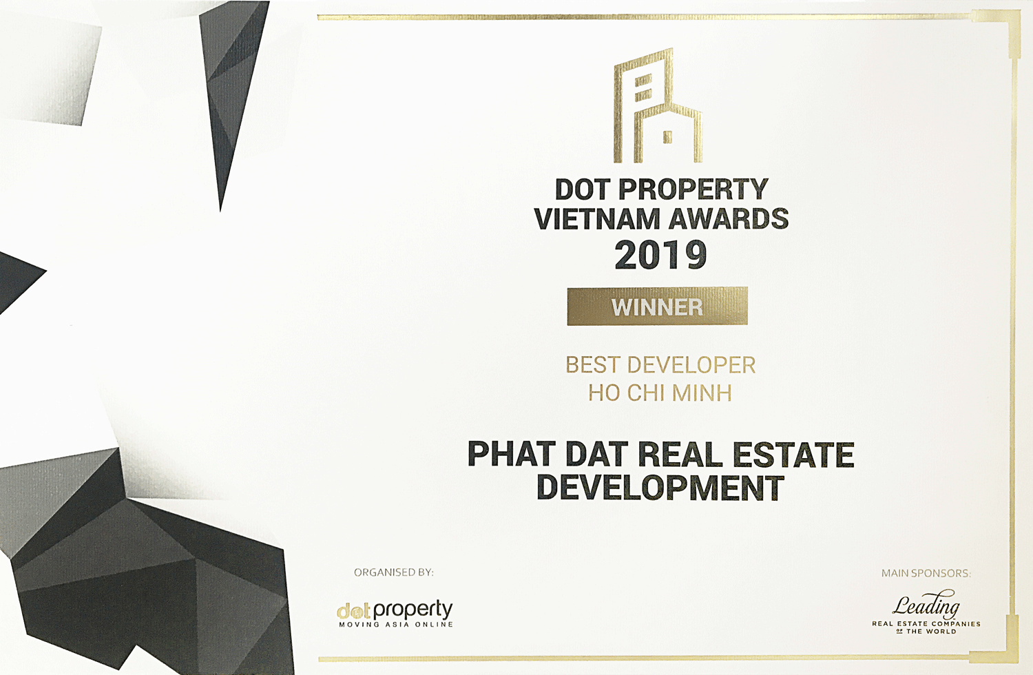 NHÀ PHÁT TRIỂN DỰ ÁN TỐT NHẤT TP.HCM 2019