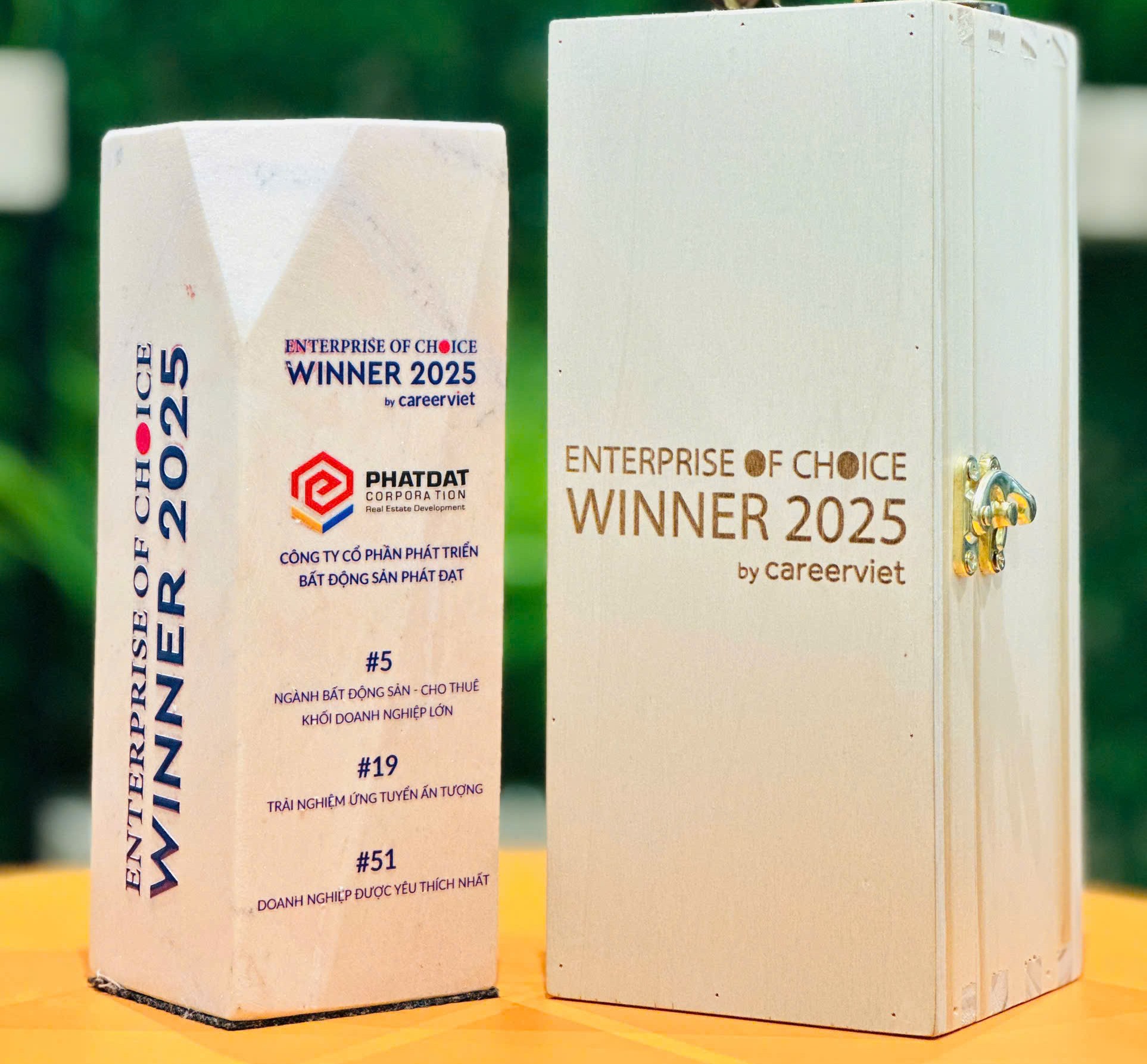TOP DOANH NGHIỆP ĐƯỢC YÊU THÍCH NHẤT – ENTERPRISE OF CHOICE 2025