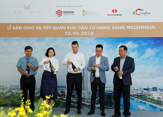 Handover and takeover ceremony of the Millennium luxury residential area