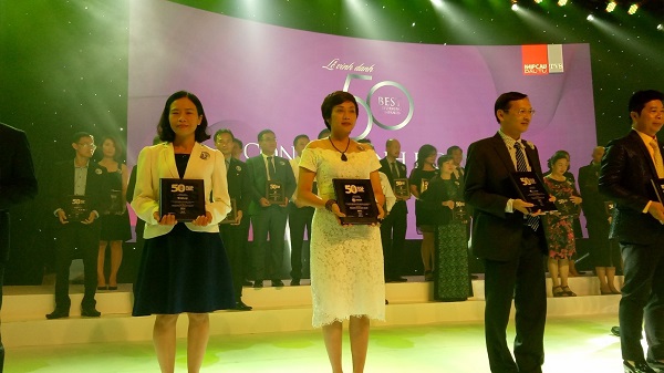 Phat Dat Company (PDR) on Top 50 The most effective company of Vietnam in 2018