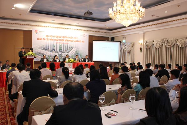 Phát Đạt tổ chức Đại hội Cổ đông 2010