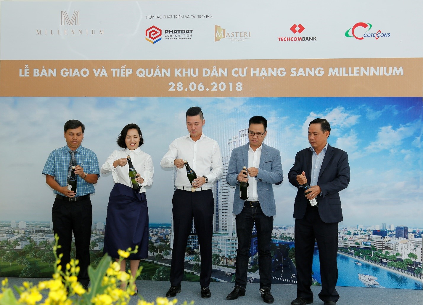 Lễ bàn giao và tiếp quản khu dân cư hạng sang Millennium