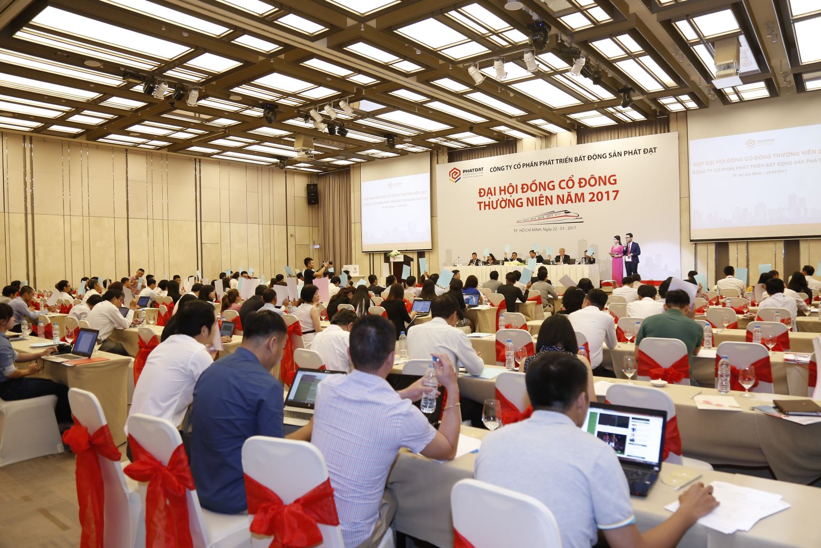 Phat Dat organized the Annual General Meeting of Shareholders in 2017