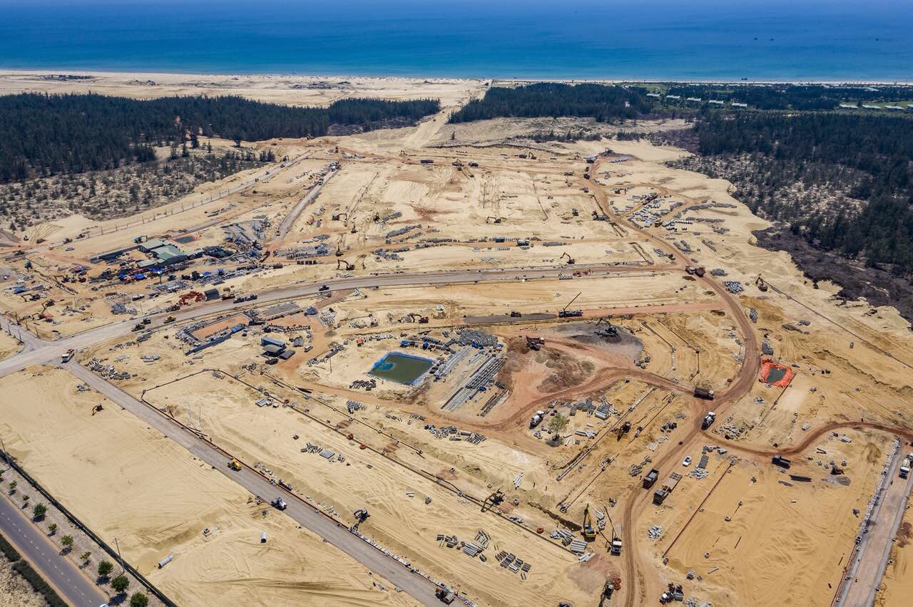 Phat Dat to complete infrastructure of Zone No. 4, Nhon Hoi Urban Ecotourism Area