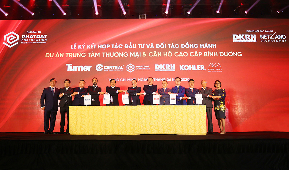 Phát Đạt hợp tác với Danh Khôi phát triển Dự án trung tâm thương mại & căn hộ cao cấp Bình Dương