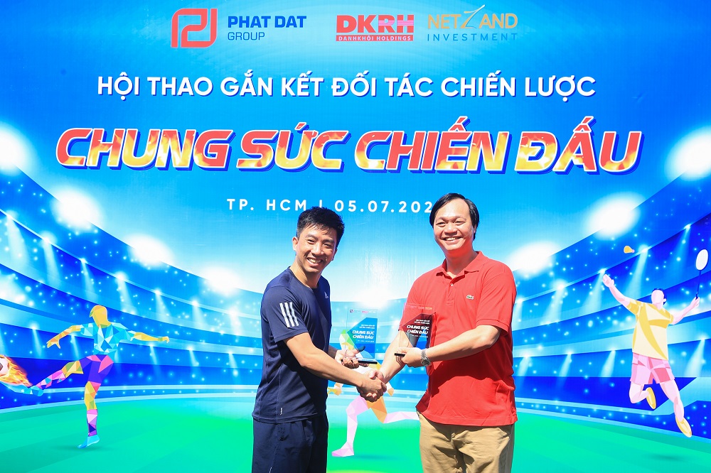 Tập đoàn Phát Đạt và Tập đoàn Danh Khôi tổ chức thành công Hội thao gắn kết đối tác chiến lược