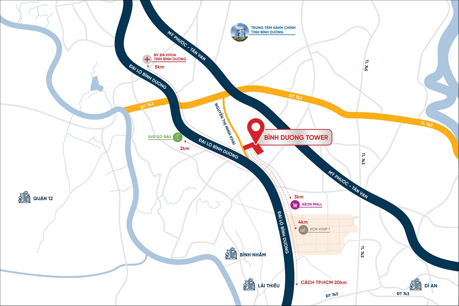 M&A deal completed, Phat Dat takes over Binh Duong Tower