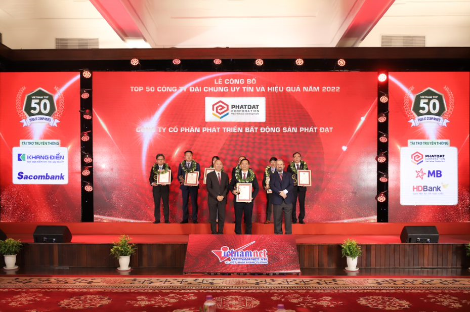 Phat Dat constantly presents in VIX50 - Top 50 Vietnam Public Companies 2022
