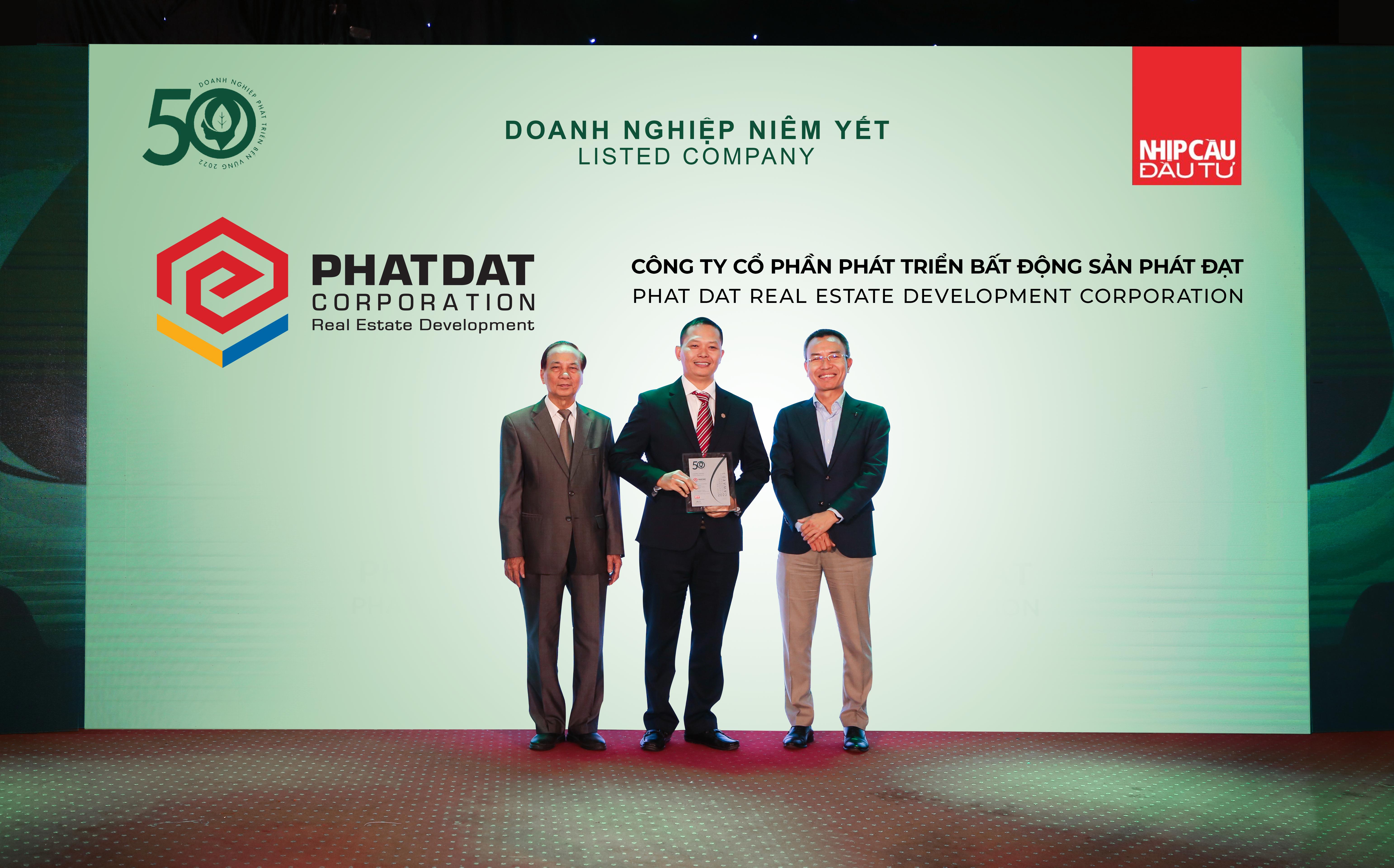 Phat Dat wins TOP50 Corporate Sustainability Awards 2022