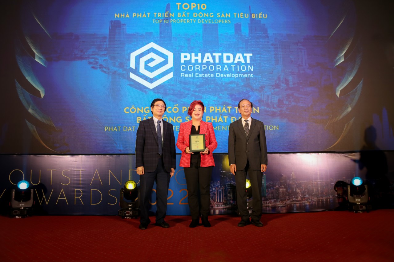 Phat Dat was honored with Top 10 Property Developers 2022