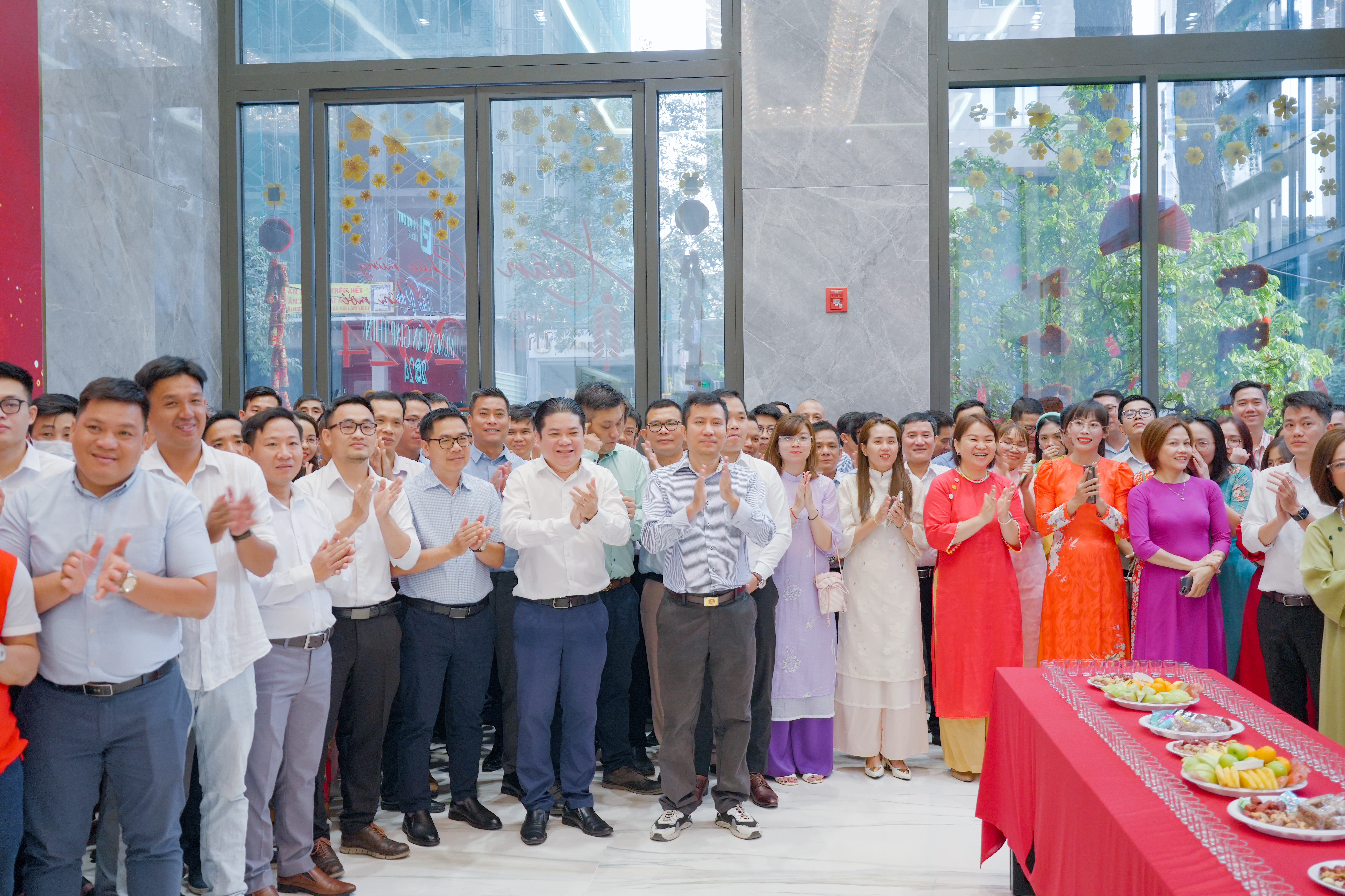 Phat Dat hosts a New Year gathering to kick off 2024 - the year of the Dragon