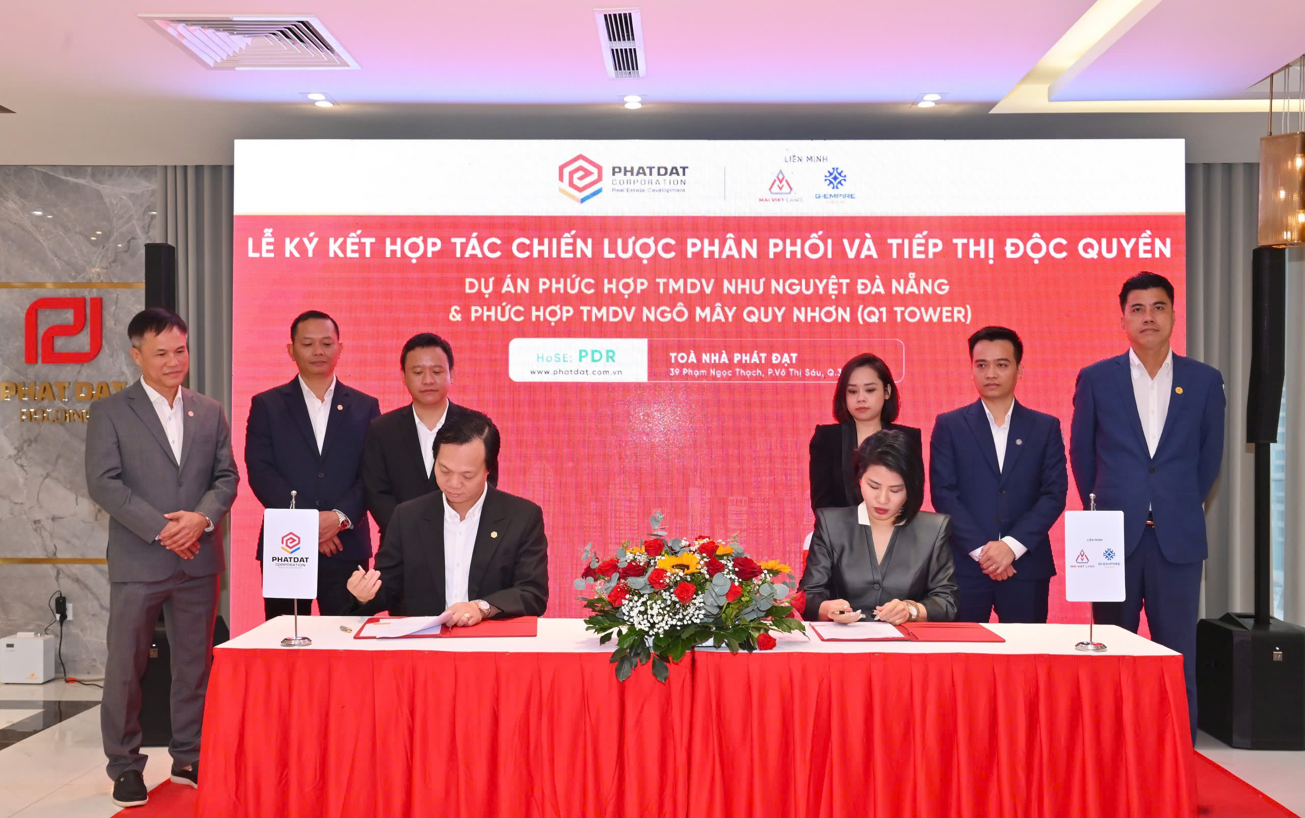 G.Empire Group and Mai Viet Land Secure Exclusive Rights to Market and Distribute Phat Dat’s Major Projects in Da Nang and Binh Dinh