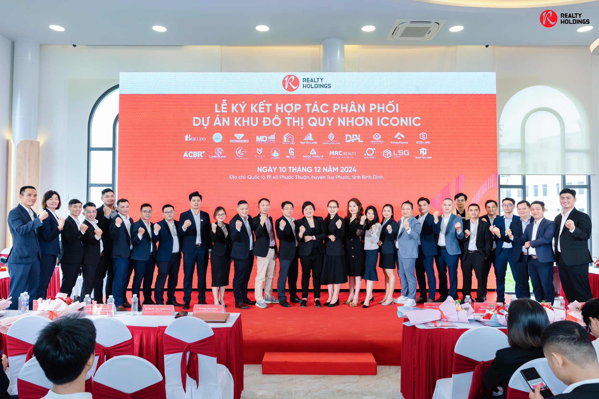 Realty Holdings cùng 22 đại lý miền Trung chuẩn bị ra mắt dự án Quy Nhơn Iconic