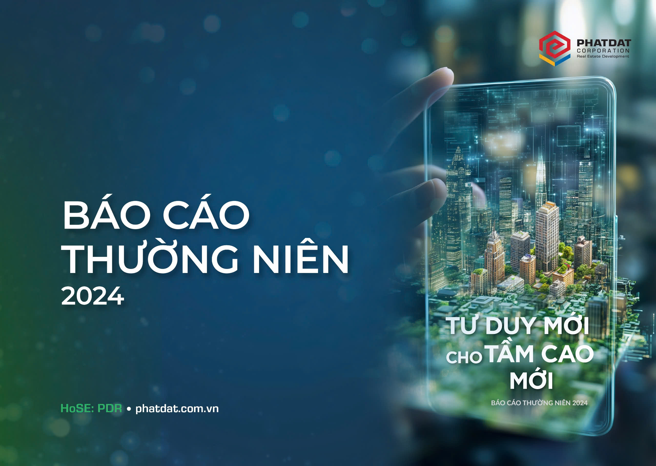 Phát Đạt công bố Báo cáo Thường niên 2024:<br> Tư duy mới – Tầm cao mới
