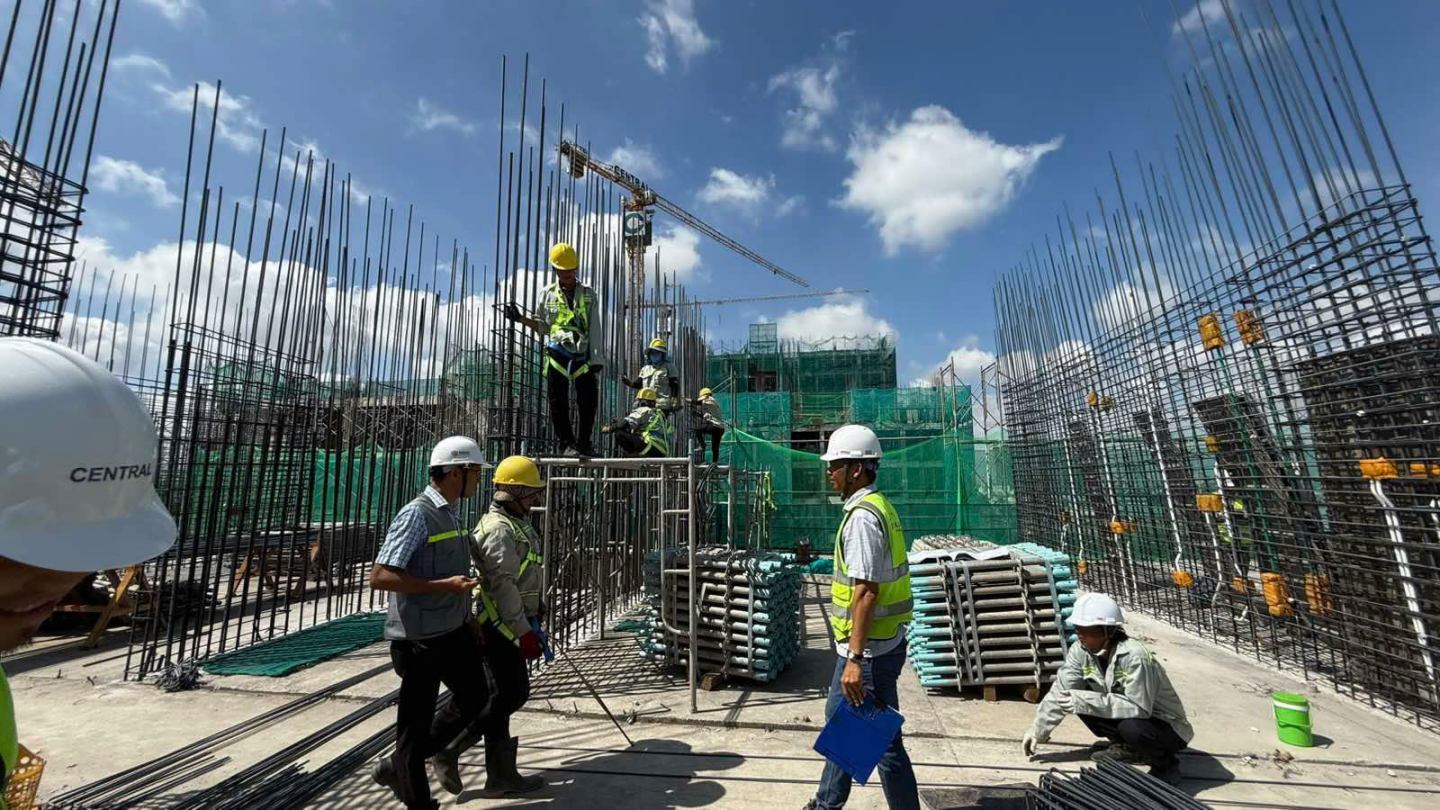 La Pura project construction update: A bustling worksite
