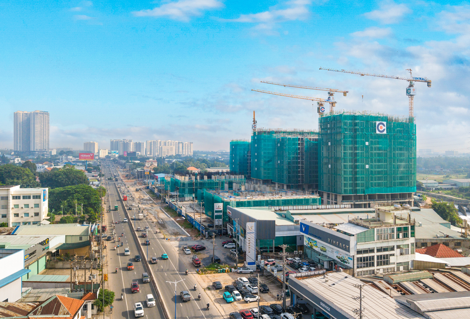 Update on the construction progress of La Pura as of October 2025: Accelerating construction pace