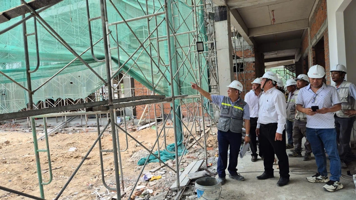 Thăm ngôi trường được xây dựng thần tốc ở phường Thuận Giao, TP.HCM